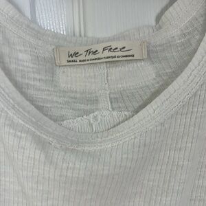 White Free People tunic